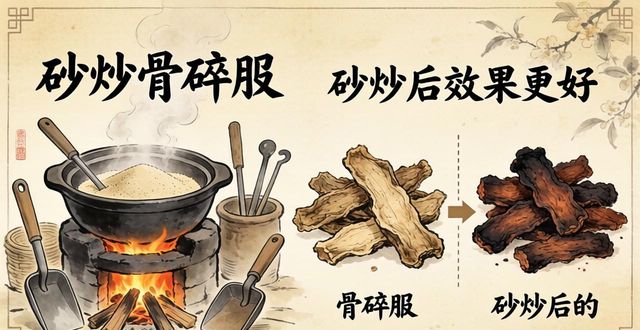 骨碎补怎么炮制?砂炒后效果更好,中药配方必看