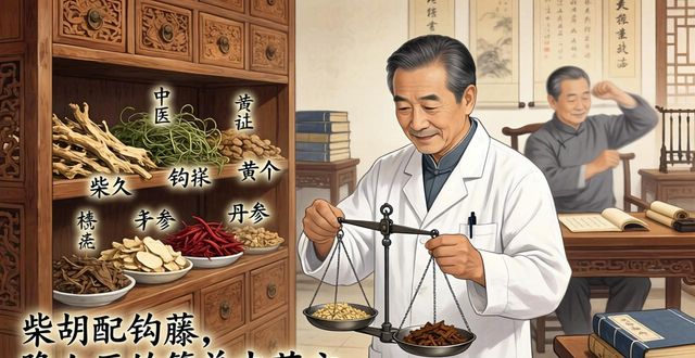 柴胡配钩藤,降血压的简单中药方