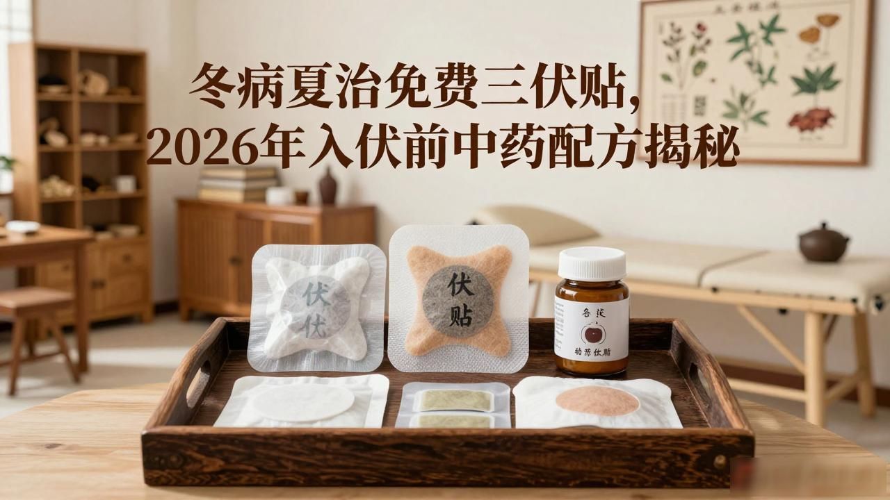 冬病夏治免费三伏贴,2026年入伏前中药配方揭秘
