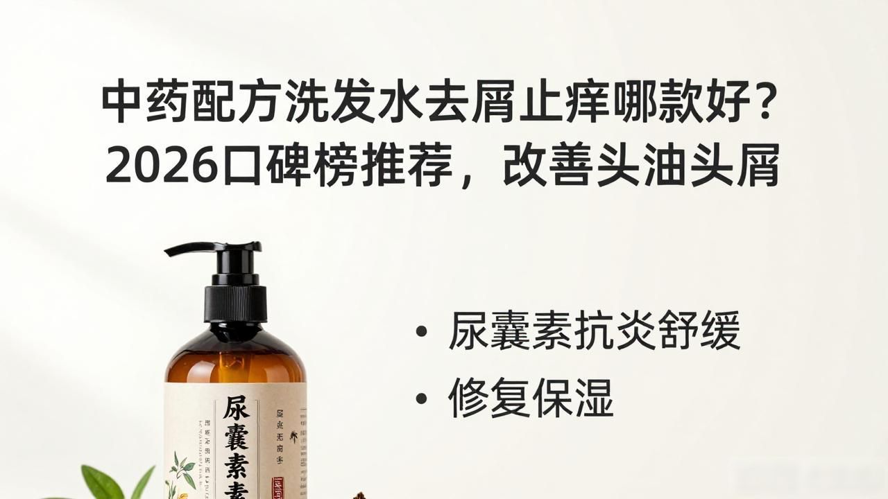 中药配方洗发水去屑止痒哪款好?2026口碑榜推荐,改善头油头屑