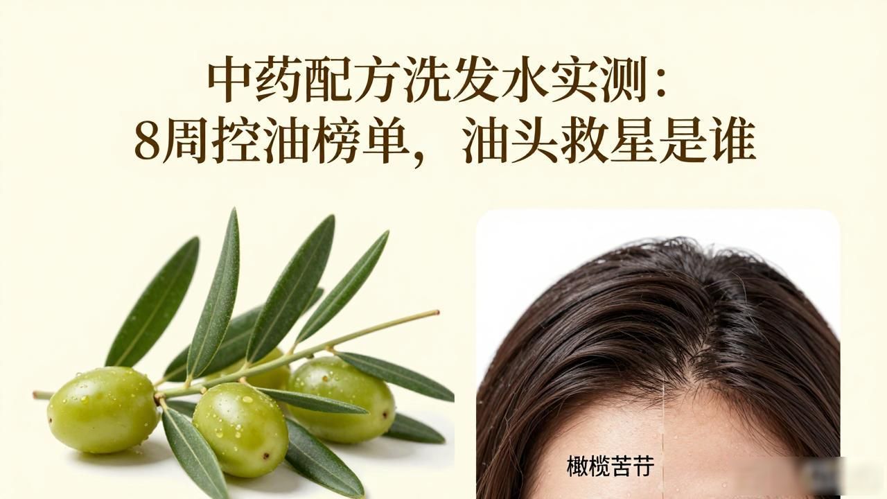 中药配方洗发水实测:8周控油榜单,油头救星是谁
