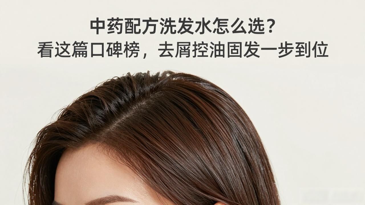 中药配方洗发水怎么选?看这篇口碑榜,去屑控油固发一步到位