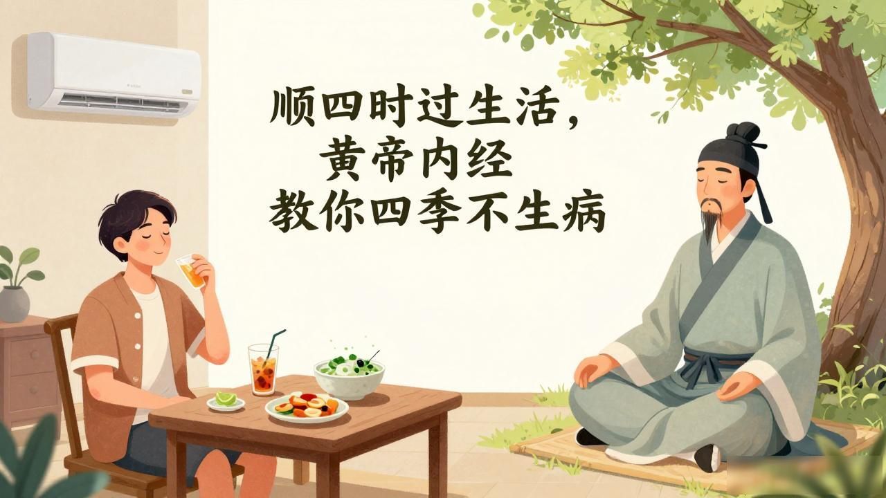 顺四时养生_黄帝内经四季养生法_应天道调养