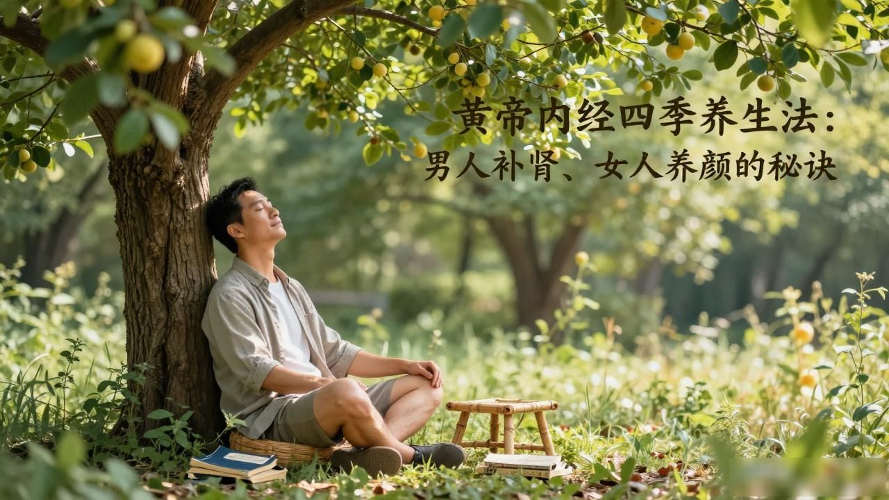 黄帝内经四季养生法:男人补肾、女人养颜的秘诀