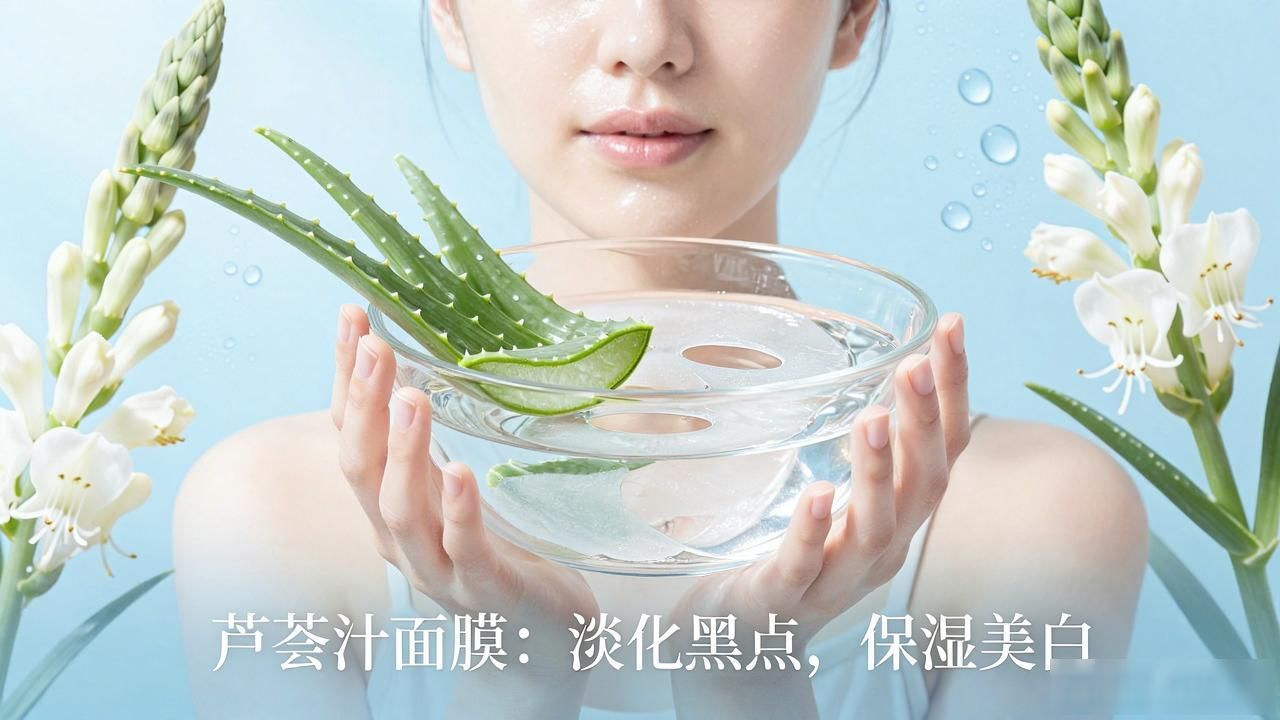中药面膜配方大全，养肤抗皱美白，女人必看