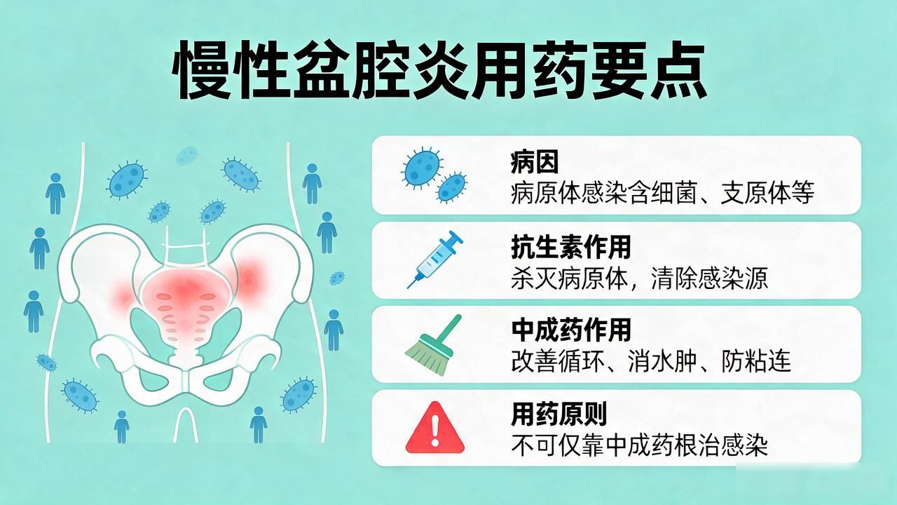 中药灌肠配方大全:慢性盆腔炎清热化瘀中成药推荐