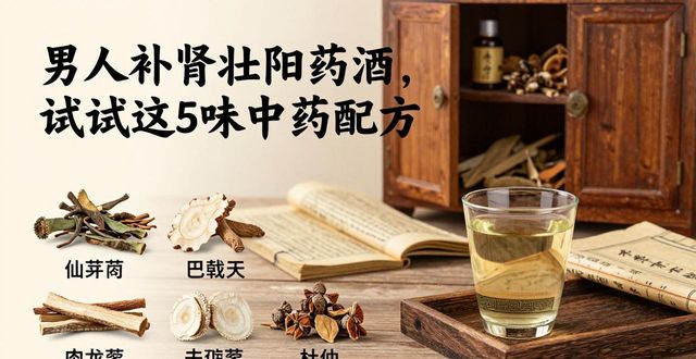 男人补肾壮阳药酒，试试这5味中药配方