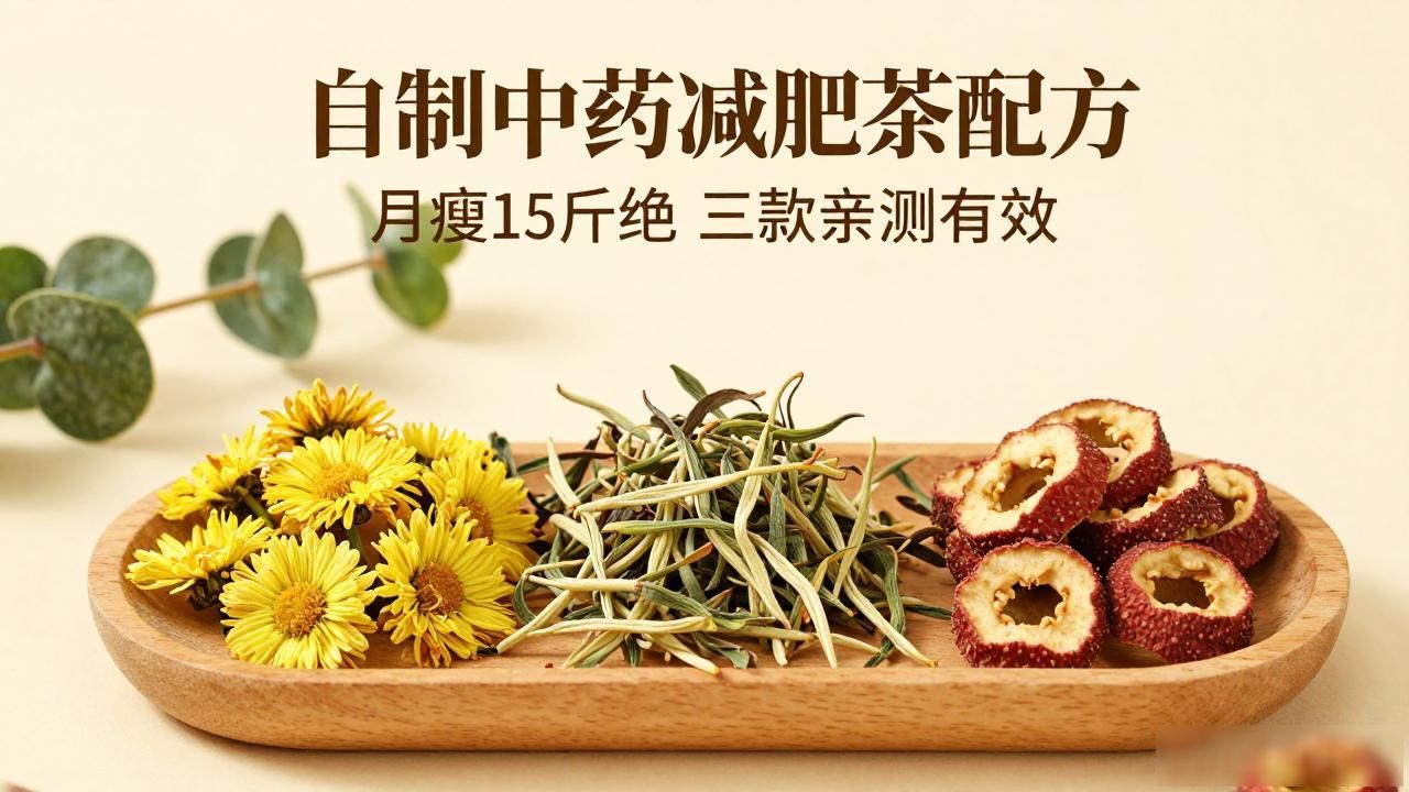 自制中药减肥茶配方 月瘦15斤绝 三款亲测有效