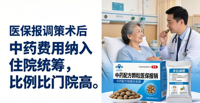 中药配方颗粒哪里买医保能报？术后调理查这