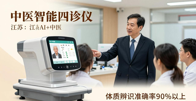 江苏“AI+中医”出新战略,为全年龄段家庭健康带来“系统变革”