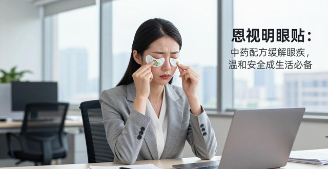 恩视明眼贴：中药配方缓解眼疾，温和安全成生活必备