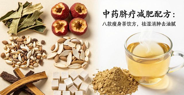 中药脐疗减肥配方：八款瘦身茶饮方，祛湿消肿去油腻