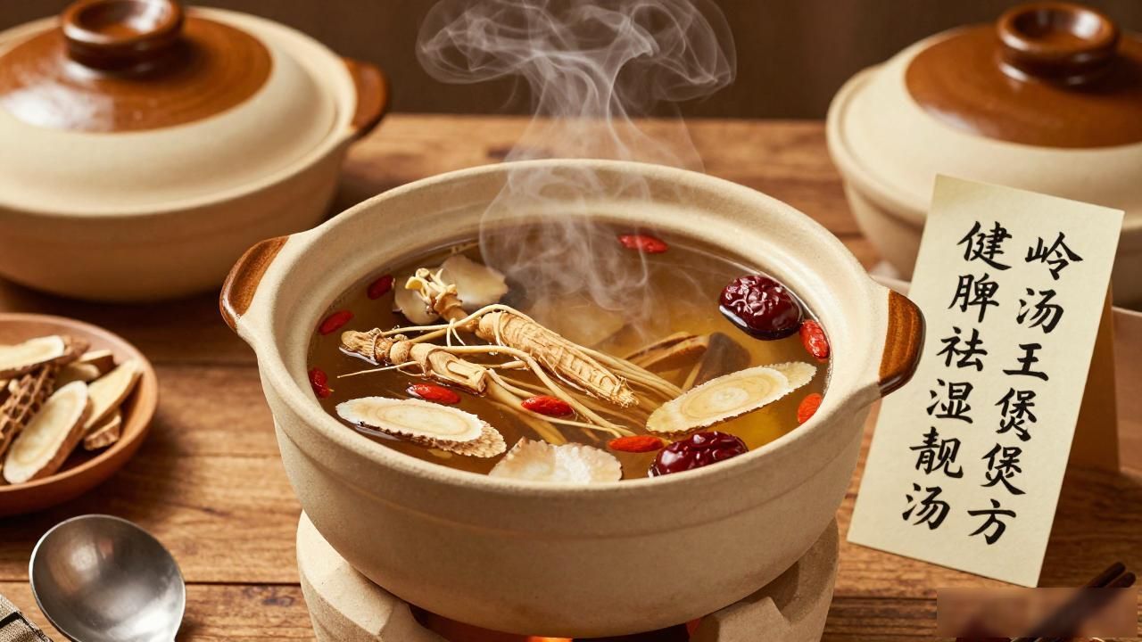 岭南汤王中药煲汤料配方大全,健脾祛湿靓汤收藏