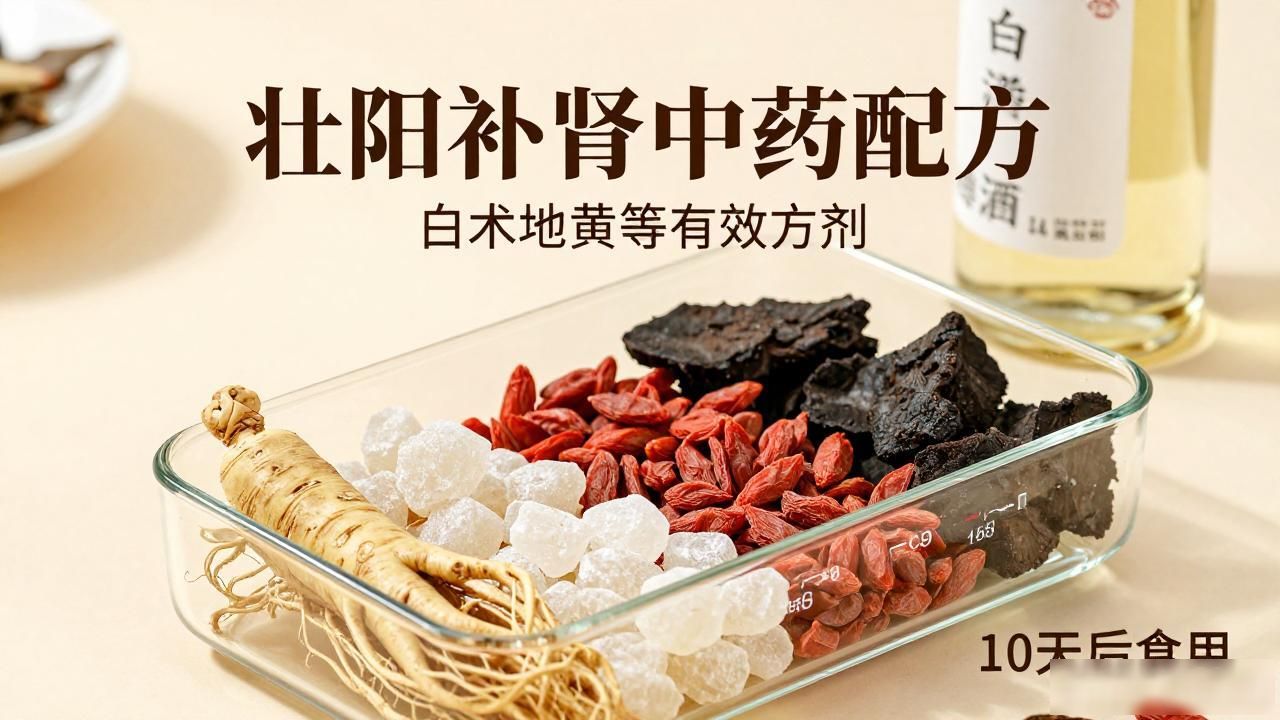 壮阳补肾中药配方大全 白术地黄等有效方剂