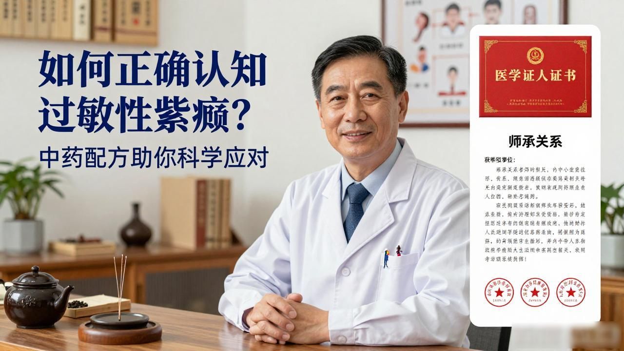 如何正确认识过敏性紫癜?中药配方助你科学应对