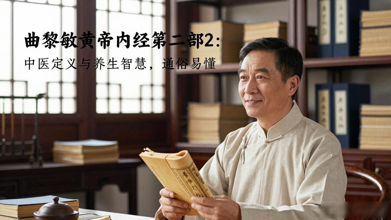 曲黎敏黄帝内经第二部2：中医定义与养生智慧，通俗易懂