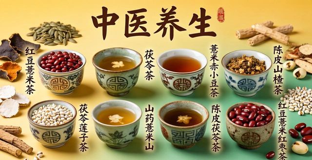 中医推荐八款健脾祛湿茶饮,不同肥胖类型适用不同配方