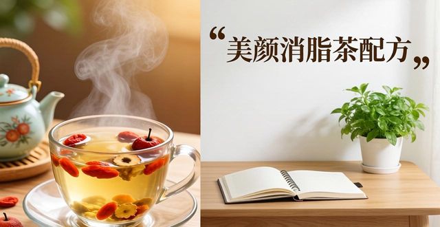 减脂期想喝养生茶?这份美颜消脂茶配方快收藏