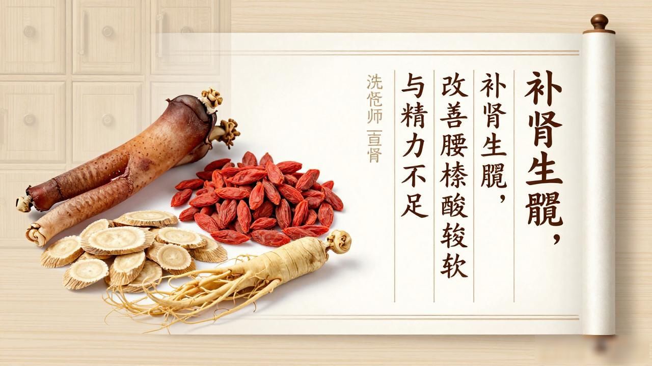洗髓丹中药配方：补肾生髓，改善腰膝酸软与精力不足