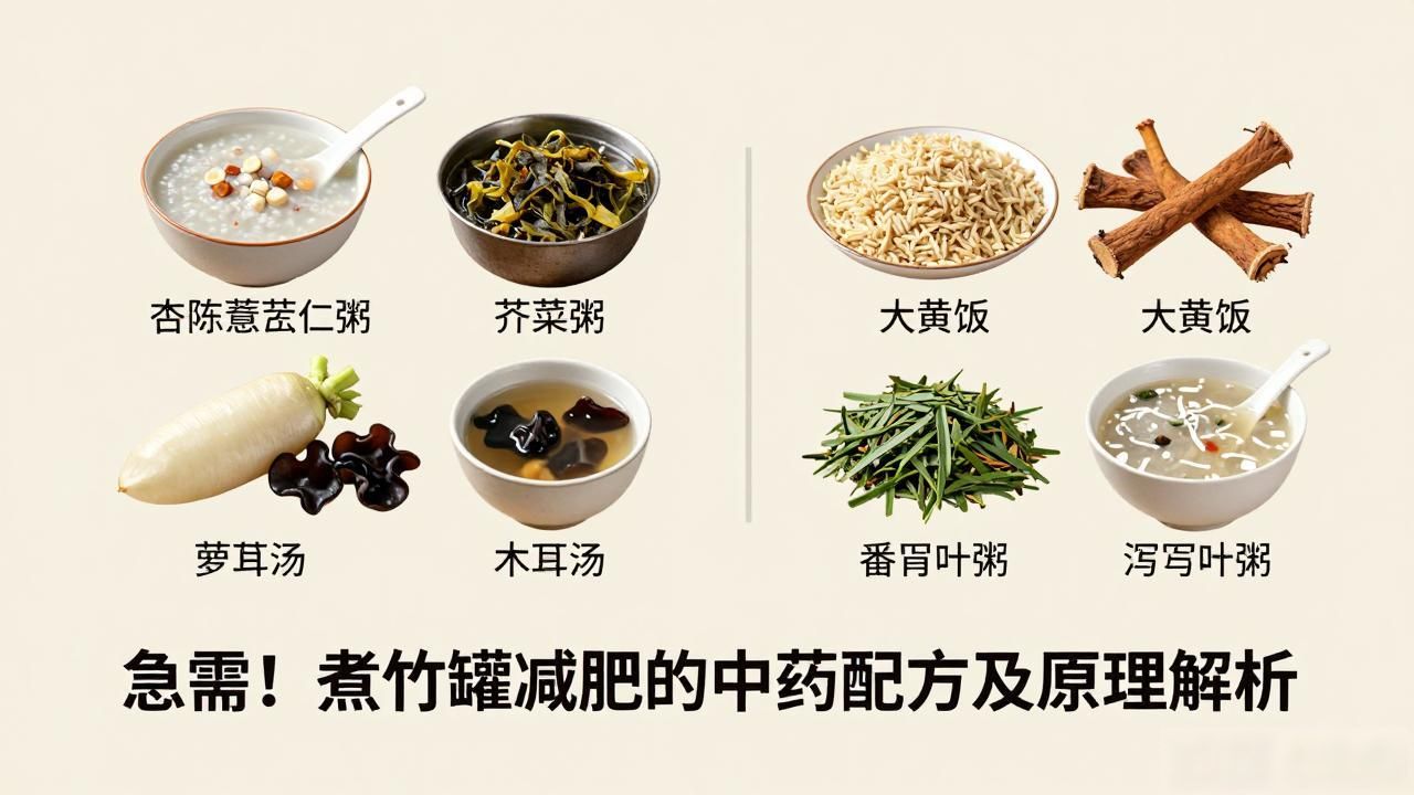 急需！煮竹罐减肥的中药配方及原理解析