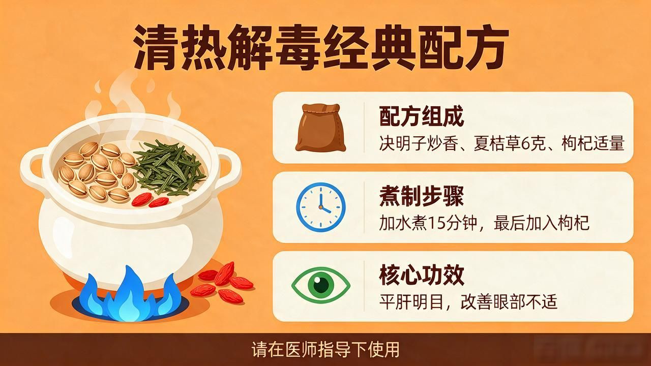 实用清热解毒类的中药配方 不同症状对应经典方子大全