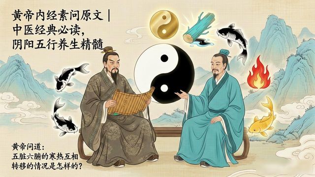 黄帝内经素问原文｜中医经典必读，阴阳五行养生精髓