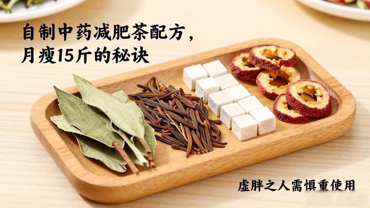 自制中药减肥茶配方，月瘦15斤的秘诀