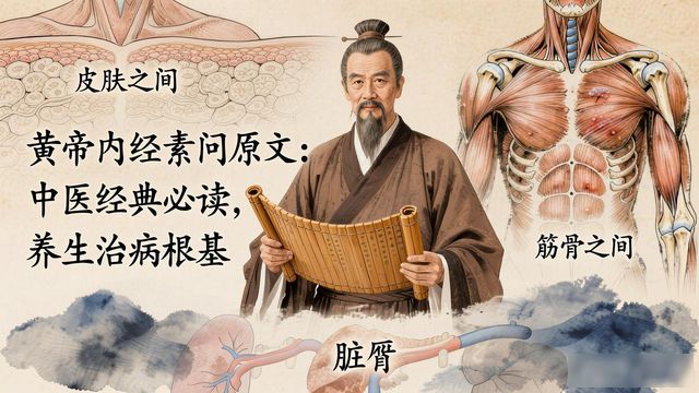 黄帝内经素问原文:中医经典必读,养生治病根基