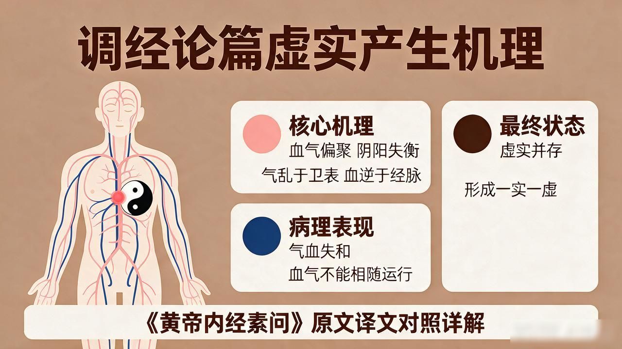 黄帝内经素问原文译文对照 易懂白话详解调经论篇