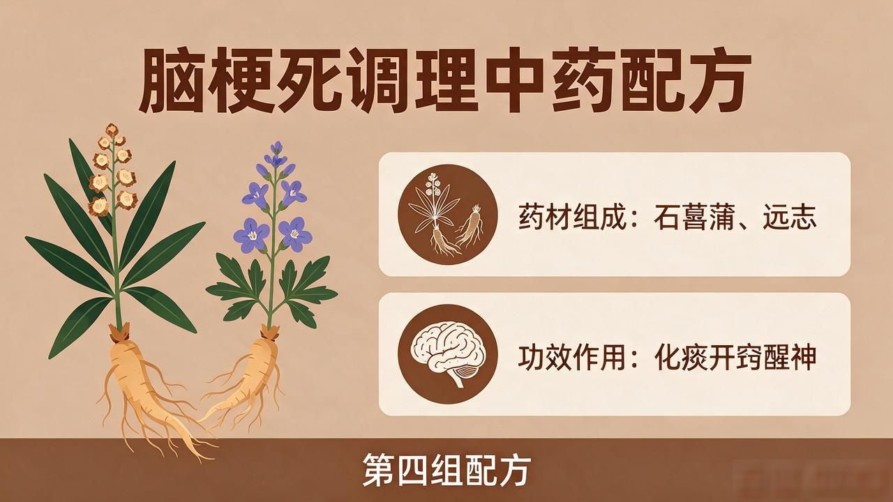脑梗死调理相关中药配方分享 专门改善脑梗后遗症不适症状