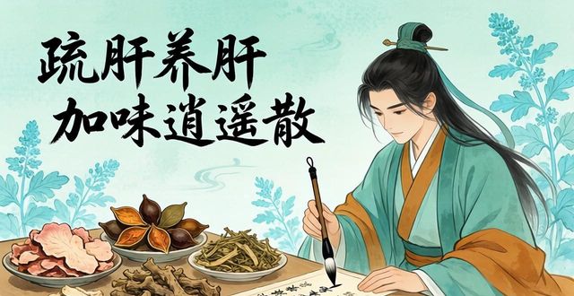 肝病中药配方：疏肝养肝4个方剂