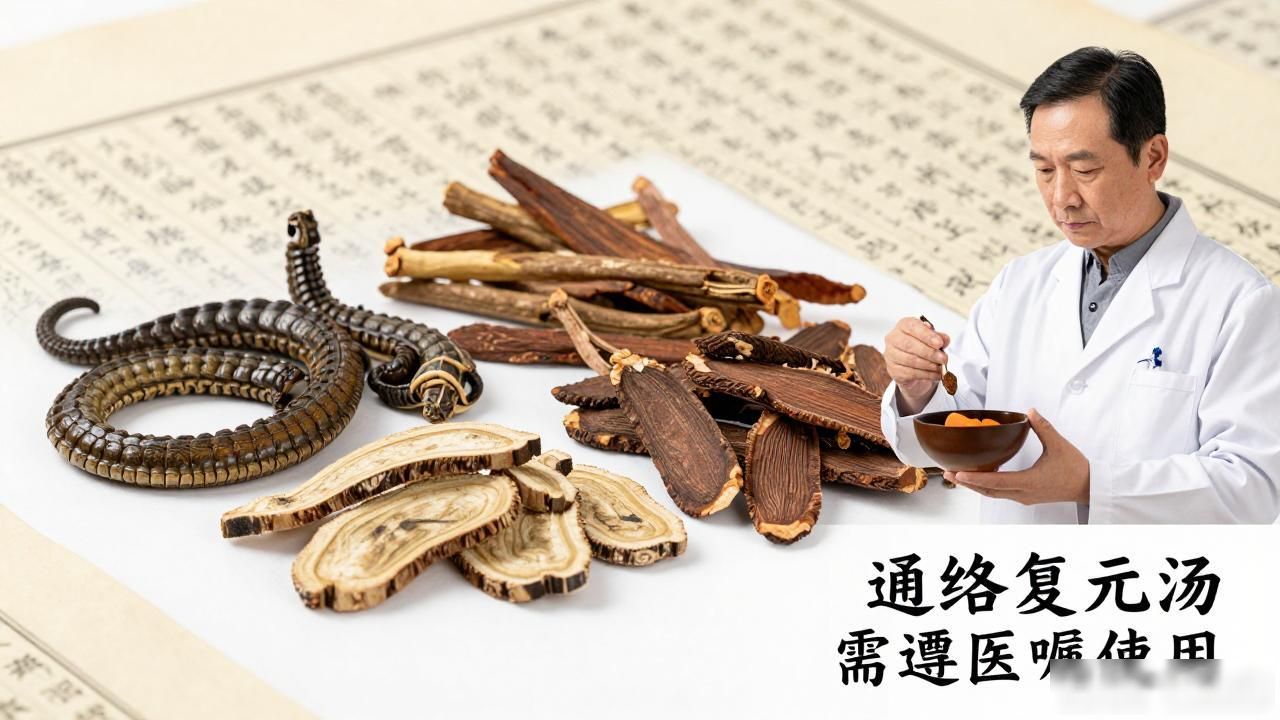 脑梗后遗症调理配方推荐 通络复元汤需遵医嘱使用
