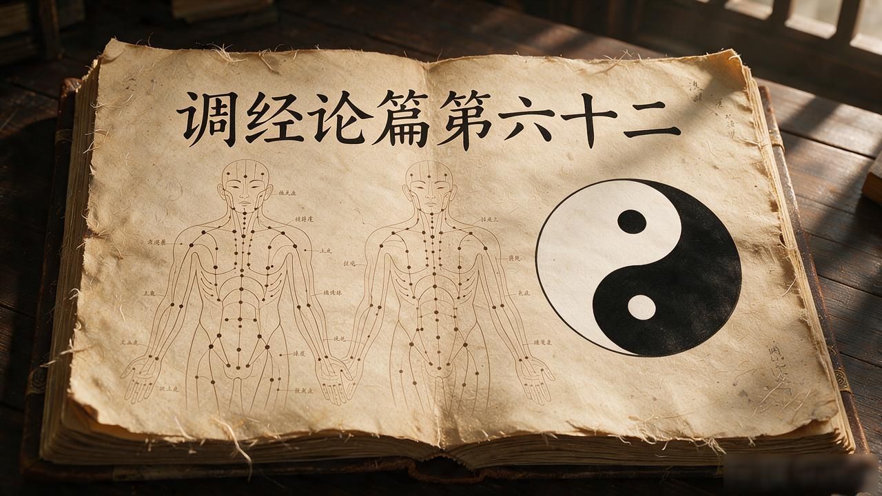 黄帝内经素问调经论篇第六十二 白话文通俗译文全文详解