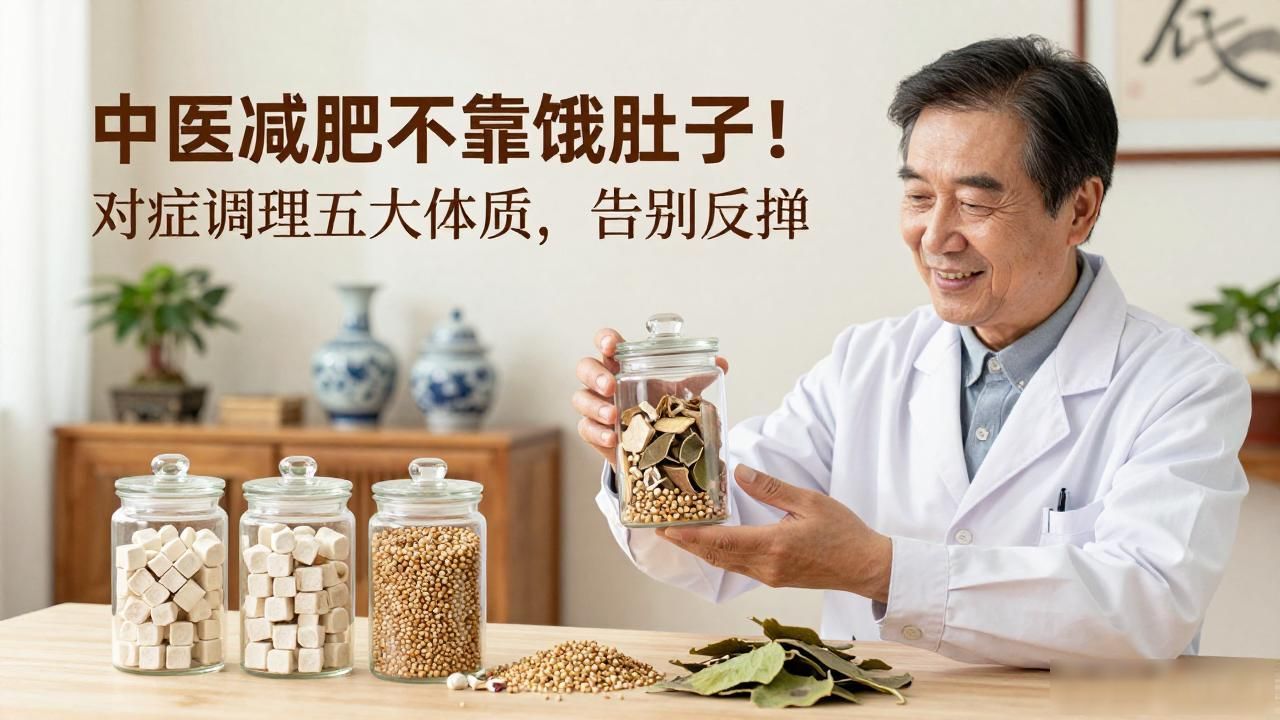 中医减肥不靠饿肚子!对症调理五大体质,告别反弹