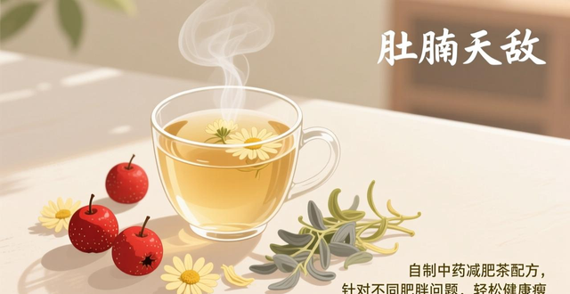 自制中药减肥茶配方,针对不同肥胖问题,轻松健康瘦
