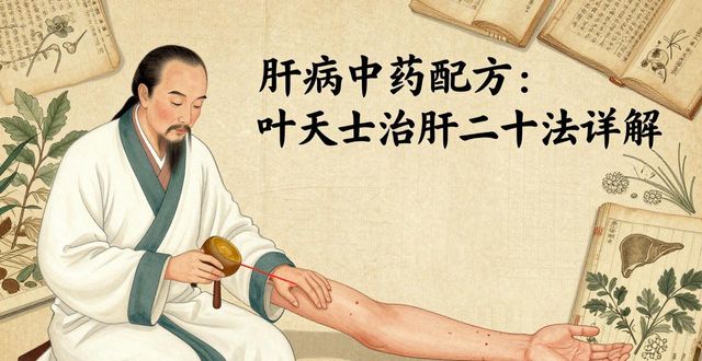 肝病中药配方:叶天士治肝二十法详解