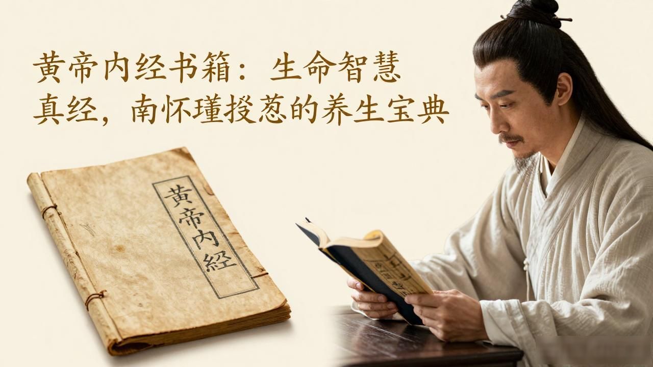 黄帝内经古书籍:生命智慧真经,南怀瑾推崇的养生宝典