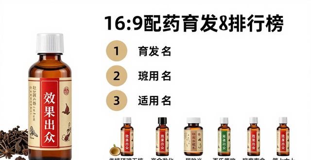 中药配方育发液排行榜,第一名效果出众