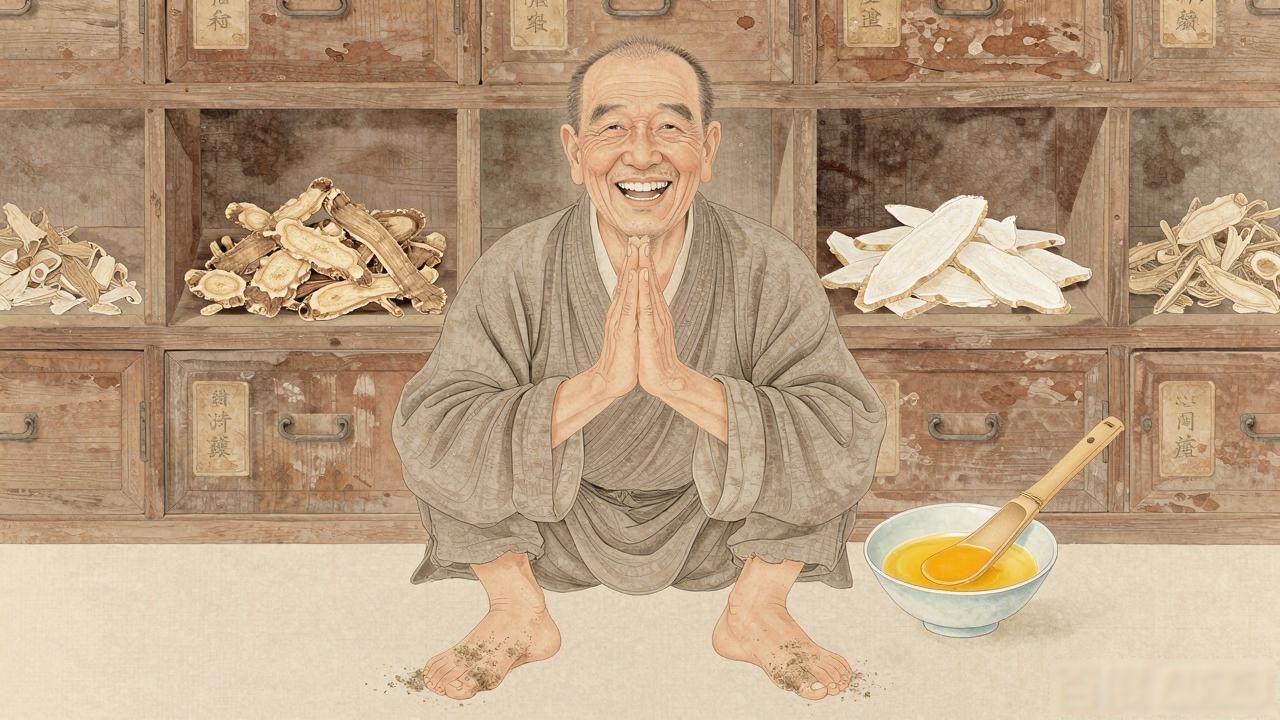 湿疹中药配方：蛋黄油调苍术白鲜皮，专治顽固癣