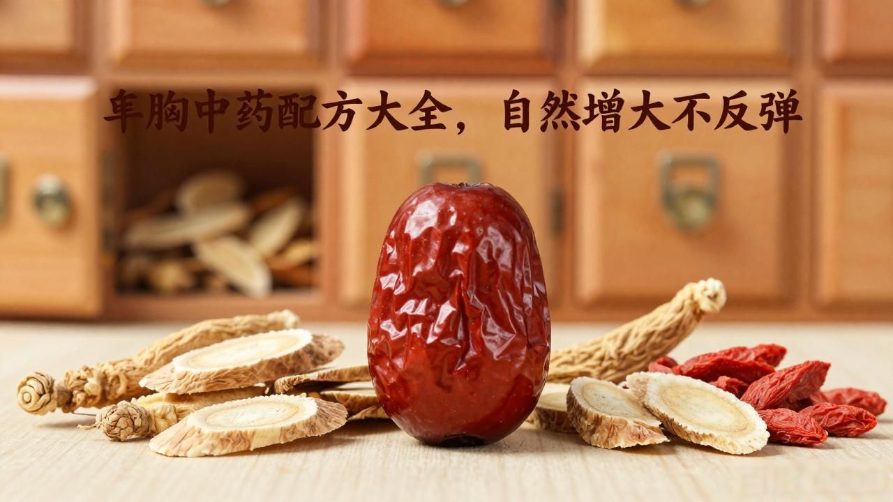 丰胸中药配方大全，自然增大不反弹