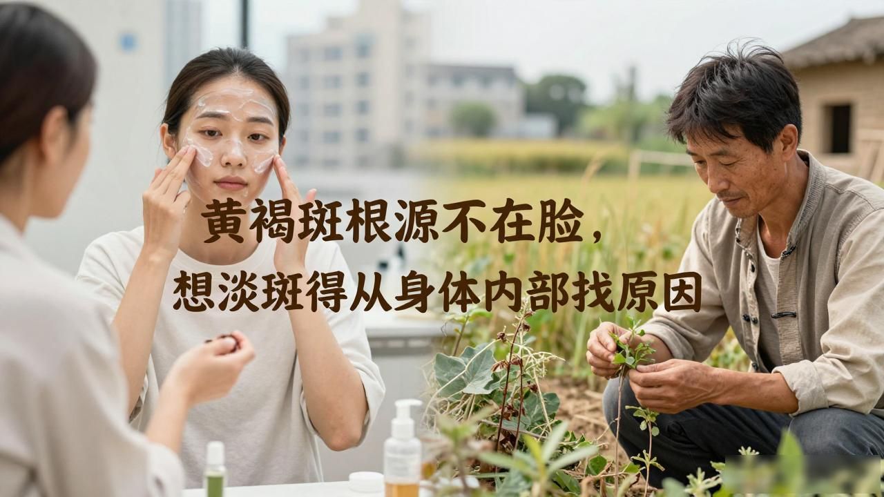 黄褐斑根源不在脸,想淡斑得从身体内部找原因