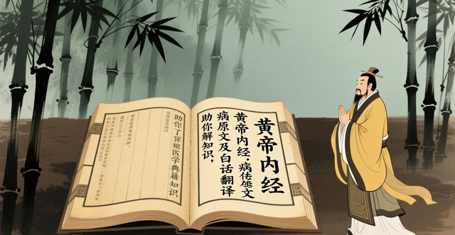 黄帝内经病传原文及白话翻译，助你了解医学典籍知识