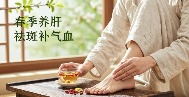 春季养肝祛斑补气血，三款中药养颜茶配方