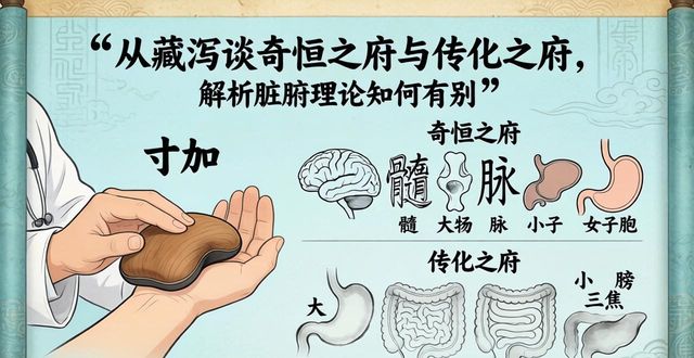 从藏泻谈奇恒之府与传化之府，解析脏腑为何有别