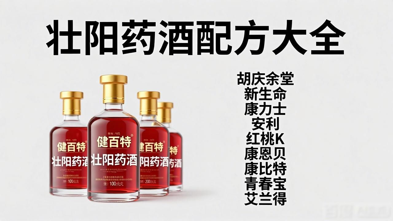 掌握这些壮阳药酒配方大全,快速补肾不是梦