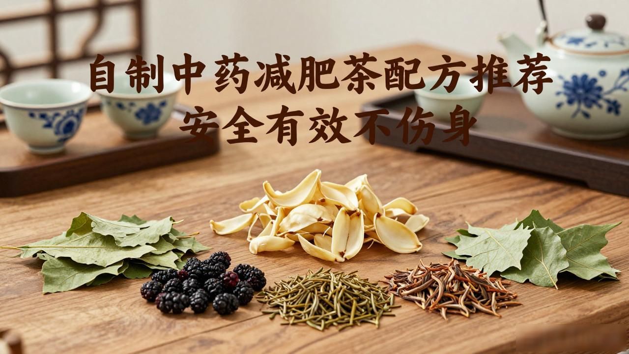 自制中药减肥茶配方推荐，安全有效不伤身
