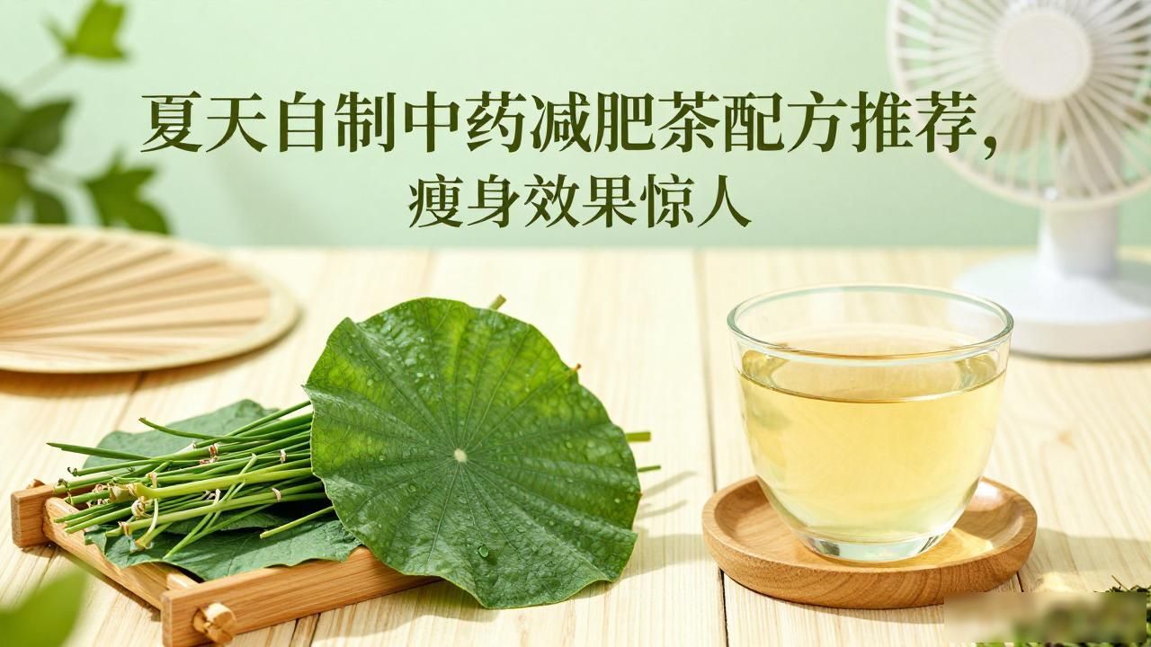 夏天自制中药减肥茶配方推荐，瘦身效果惊人