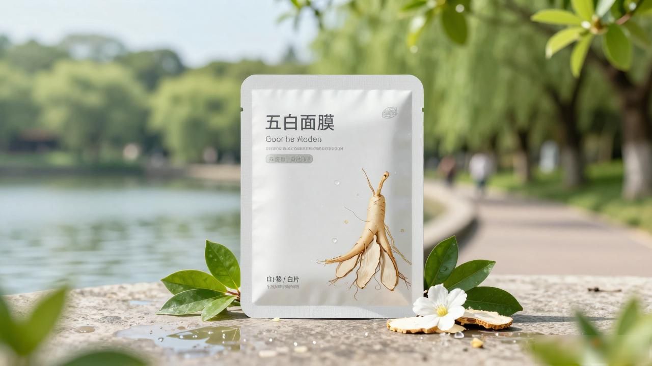 中药美白补水面膜配方：五白面膜，油痘肌夏日美白新宠