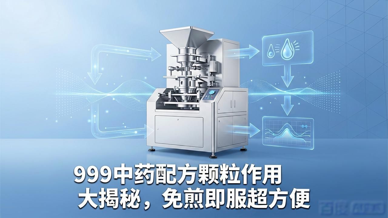 999 中药配方颗粒作用大揭秘,免煎即服超方便