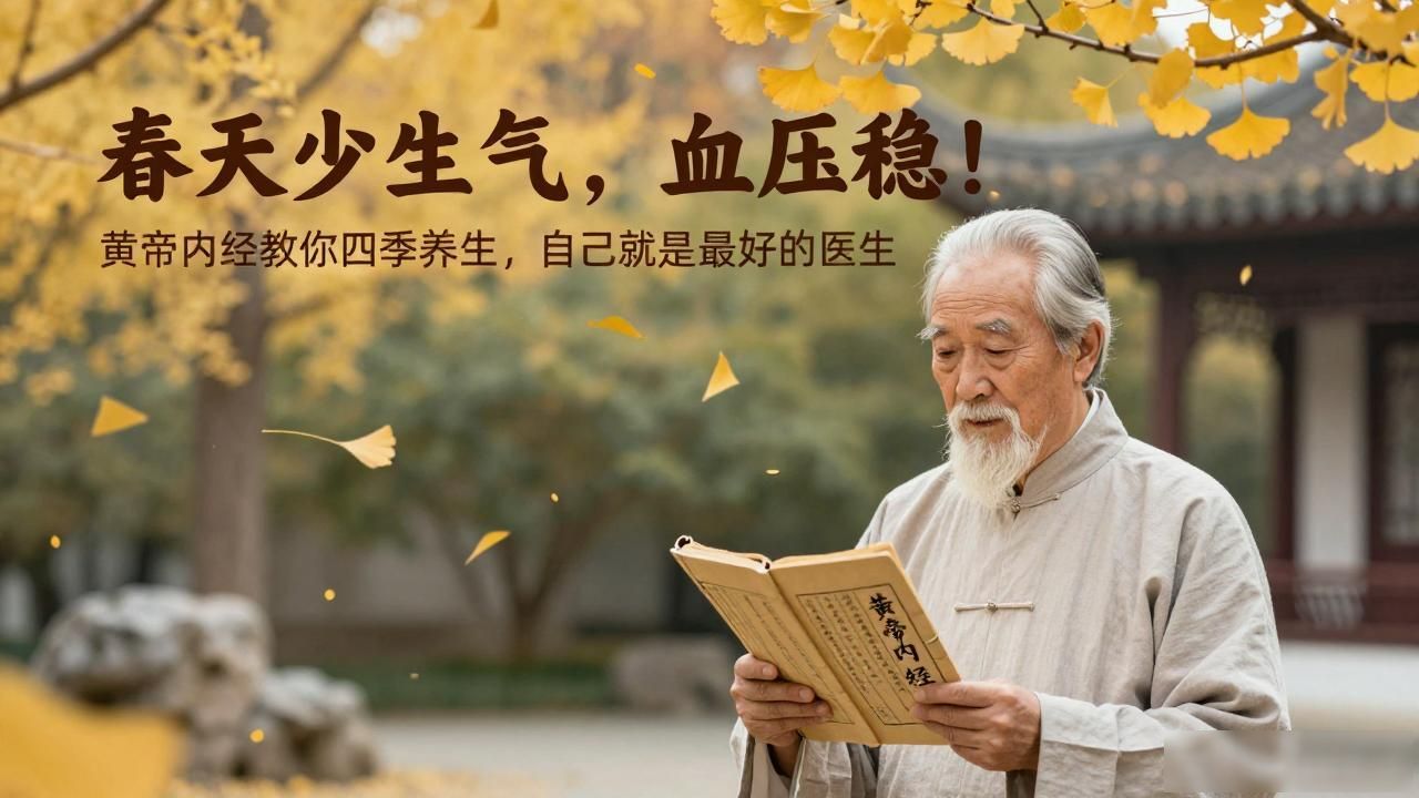 春天少生气，血压稳！黄帝内经教你四季养生，自己就是最好的医生
